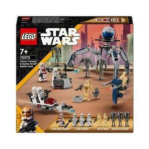 LEGO Star Wars - Pachet de lupta Clone Trooper si Droid de lupta 75372 imagine