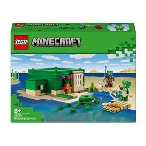 LEGO Minecraft - Casa de pe plaja testoaselor 21254 imagine