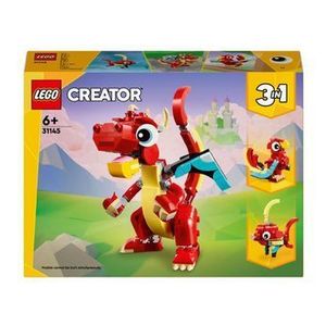 LEGO Creator 3 in 1 - Dragon rosu 31145 imagine