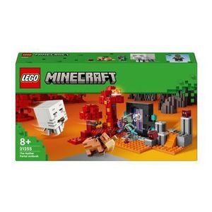 LEGO Minecraft - Ambuscada in Portalul Nether 21255 imagine