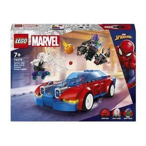 LEGO Marvel - Masina de curse a Omului Paianjen si Venom Green Goblin 76279 imagine