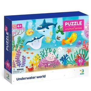 Puzzle - Distractie cu animalute marine ( 60 piese) imagine