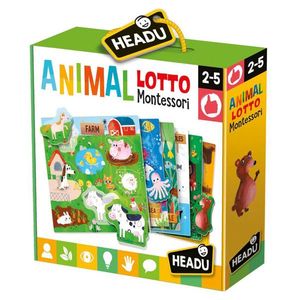 Puzzle educativ - Montessori Animal Lotto | Headu imagine