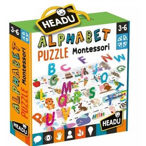 Puzzle 26 de piese - Montessori Alfabet | Headu imagine