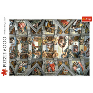 Puzzle 6000 piese - Capela Sixtina | Trefl imagine