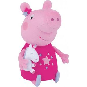 Jucarie de plus - Peppa Pig cu mascota unicorn | Jemini imagine