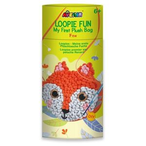 Set creativ - Loopie Fun - My First Plush Bag - Fox | Avenir imagine