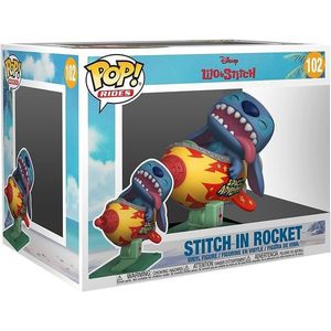 Figurina - Pop! Rides - Disney Lilo & Stitch - Stitch in Rocket | Funko imagine