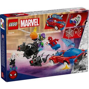 LEGO Marvel Super Heroes - Masina de curse a Omului Paianjen si Venom Green Goblin(76279) | LEGO imagine