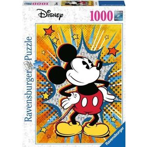 Puzzle 1000 de piese - Retro Mickey | Ravensburger imagine