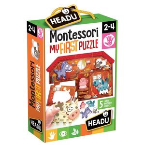 Montessori - Primul meu puzzle - Ferma | Headu imagine