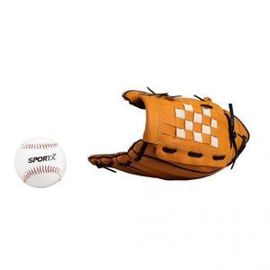 Manusa baseball cu minge inclusa Van Der Meulen SportX imagine