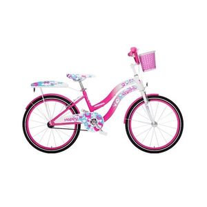 Bicicleta pentru copii 20 inch Magik Bikes portbagaj pasager 2 frane de mana Roz imagine