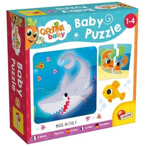 Puzzle baby, Lisciani, Animalute din mare, 24 piese imagine