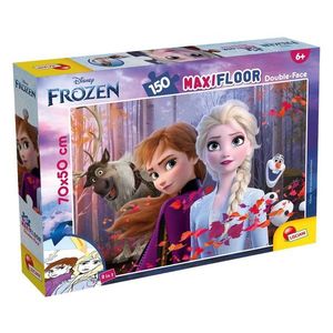 Puzzle de podea, Lisciani, Disney Frozen, Maxi, 150 piese imagine