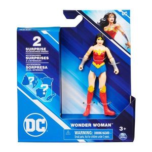 Figurina cu 2 accesorii surpriza, DC Universe, Wonder Woman, 10 cm, 20137131 imagine