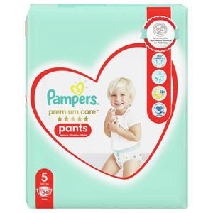 Scutece-Chilotel - Pampers Premium Care Pants, marimea 5 (12-17 kg), 34 buc imagine