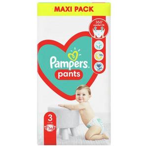 Scutece-Chilotel - Pampers Pants Active Baby, marimea 3 (6-11 kg), 56 buc imagine