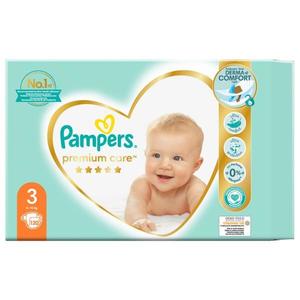 Scutece pentru Bebelusi - Pampers Premium Care, marimea 3 (6-10 kg), 120 buc imagine