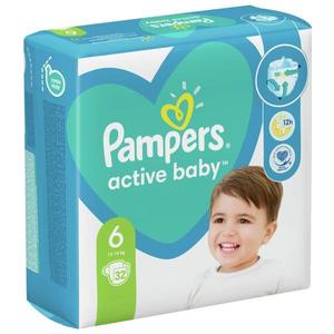 Scutece pentru Bebelusi - Pampers Active Baby, marimea 6 (13-18 kg), 32 buc imagine