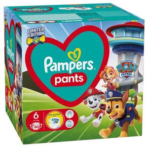 Scutece pentru Bebelusi - Pampers Active Baby Pants Limited Edition Paw Patrol, marimea 6 (14-19 kg), 60 buc imagine