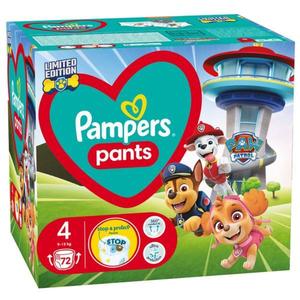 Scutece pentru Bebelusi - Pampers Active Baby Pants Limited Edition Paw Patrol, marimea 4 (9-15 kg), 72 buc imagine