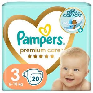 Scutece pentru Bebelusi - Pampers Premium Care, marimea 3 (6-10 kg), 20 buc imagine