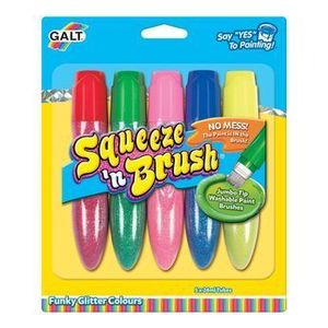 Squeeze'n Brush - 5 culori cu sclipici imagine