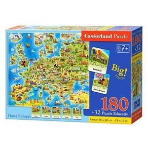 Puzzle Harta Europei, 180 piese imagine