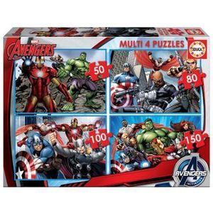 Puzzle multi Avengers, 50-80-100-150 piese imagine