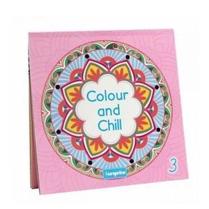Carte de colorat pentru adulti Europrice Colour and Chill 3 imagine