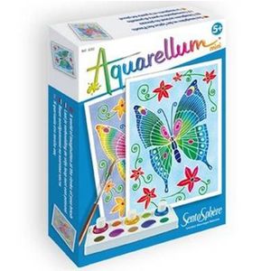 Set creativ - Aquarellum Mini - Fluturi | Sentosphere imagine