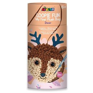 Set creativ - Loopie Fun - My First Plush Bag - Deer | Avenir imagine