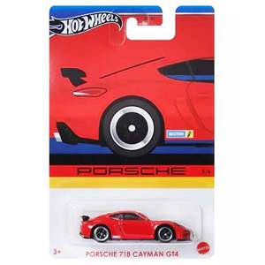 Masinuta metalica, Hot Wheels, Porsche 718 Cayman GT4, HRW60 imagine