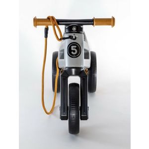Bicicleta fara pedale Funny Wheels Rider SuperSport 2 in 1 Matte Grey imagine