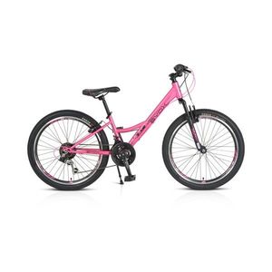 Bicicleta pentru copii Byox 24 inch cu 21 viteze Princess pink imagine