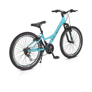 Bicicleta pentru copii Byox 24 inch cu 21 viteze Princess Turcoaz imagine