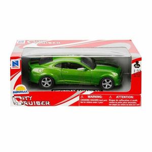 Masina metalica, New Ray, Chevrolet Camaro SS, Verde, 1: 32 imagine