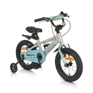 Bicicleta pentru copii cu roti ajutatoare Byox 14inch Select mint imagine
