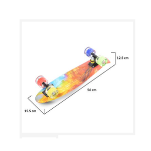 Skateboard 56 cm Byox Comics cu lumini Led imagine