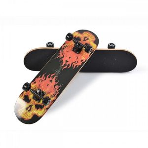 Skateboard 79 cm Byox cu placa antiderapanta Fire imagine