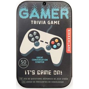 Joc - Gamer Trivia Tin | Kikkerland imagine