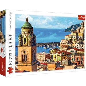 Puzzle 1500 piese - Amalfi Italia | Trefl imagine