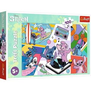 Puzzle 100 piese - Lilo & Stitch - Amintirile lui Stitch | Trefl imagine