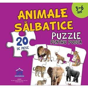 Puzzle - Animale salbatice | Didactica Publishing House imagine