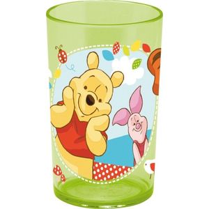 Pahar Winnie the Pooh, Disney, 225 ml, plastic, verde imagine