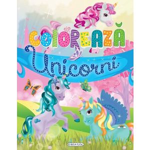 Coloreaza - Unicorni imagine