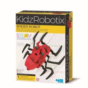 Kit constructie robot, 4M, Spider Robot Kidz Robotix imagine