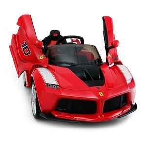 Masinuta electrica Rastar, Ferrari Scuderia, 12 V, Rosu imagine