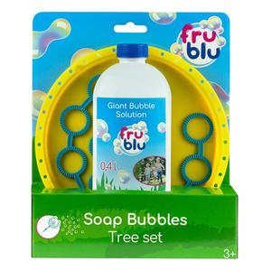 Set baloane de sapun si solutie, Fru Blu, Tree, 0.4 l imagine
